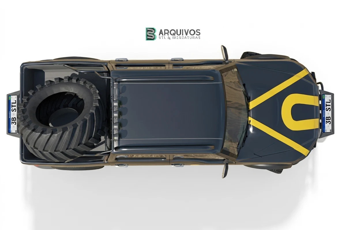 Modelo 3D STL - Ford Raptor — foto 3